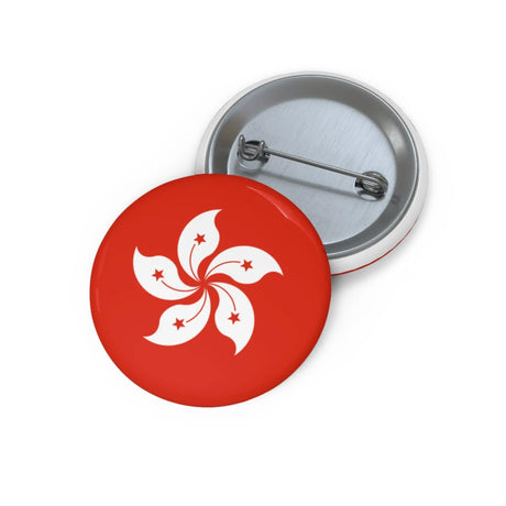 Pin’s drapeau hong kong émail rond attache métal