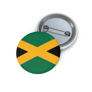 Pins drapeau jamaïque en émail avec attache métal robuste