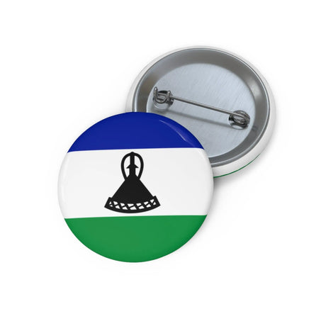 Pin’s drapeau lesotho émail attache métal rond