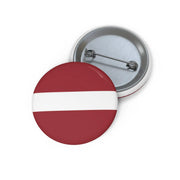 Pins drapeau lettonie émail attache métal élégant