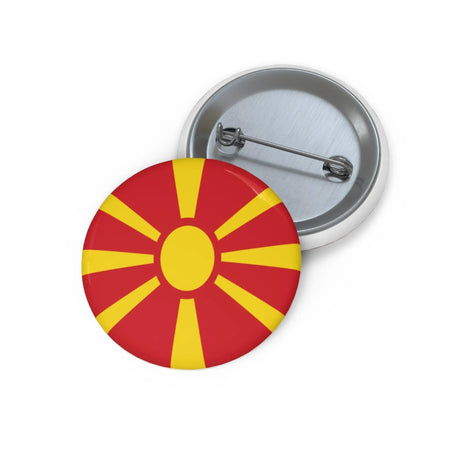 Pin’s drapeau macédoine du nord émail attache métal