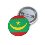 Pin’s drapeau mauritanie émail attache métal rond