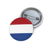 Pin’s drapeau pays-bas émail rond attache métal robuste
