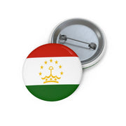 Pin’s drapeau tadjikistan émail attache métal ronde