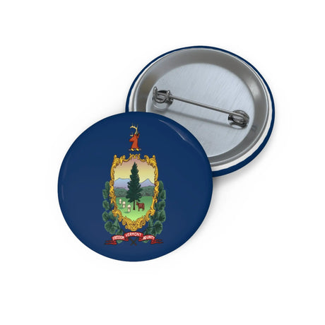 Pin’s drapeau vermont émail attache métal élégant