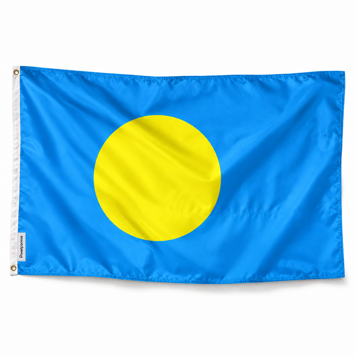 Drapeau des Palaos – Plusieurs Tailles – Polyester Résistant