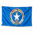 Drapeau Îles Mariannes Nord – Plusieurs Tailles – Polyester Résistant