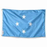 Drapeau États fédérés Micronésie – Plusieurs Tailles – Polyester Résistant