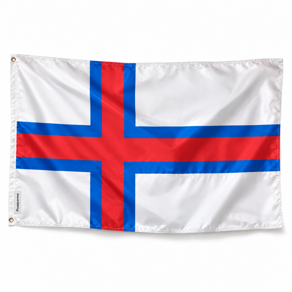 Drapeau des îles Féroé – Plusieurs Tailles – Polyester Résistant