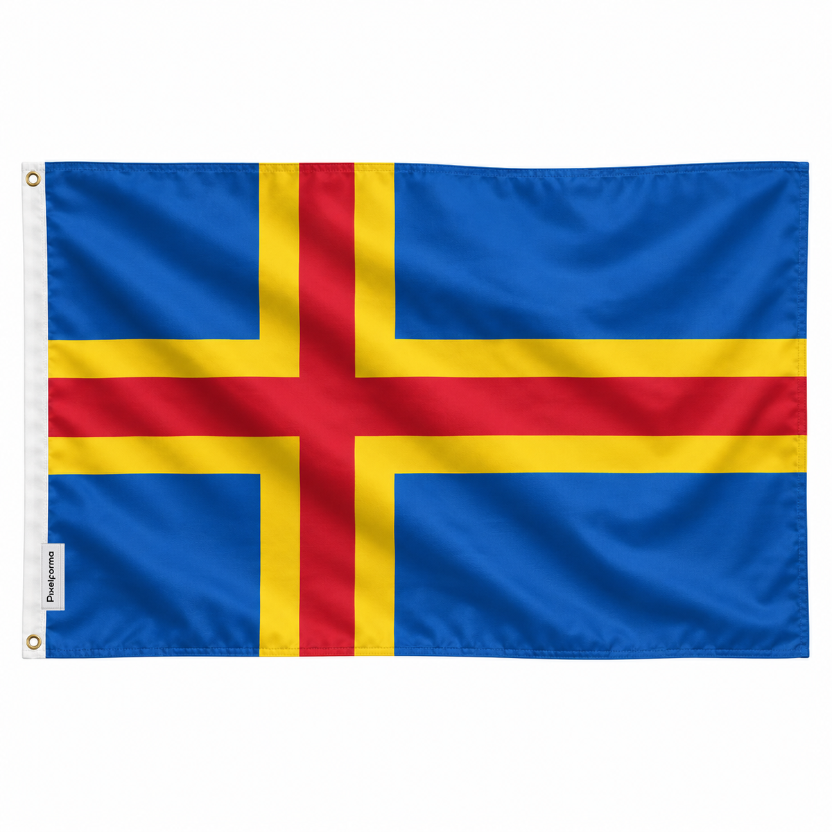 Drapeau d'Åland – Plusieurs Tailles – Polyester Résistant
