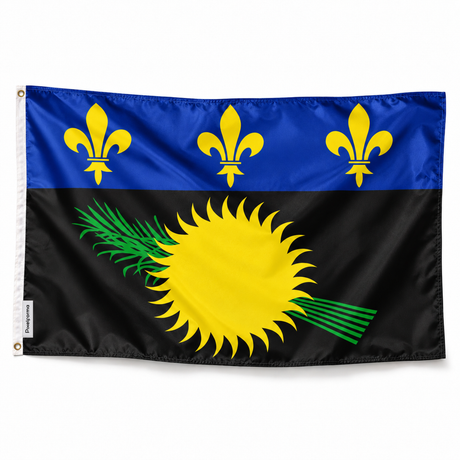 Drapeau Gualoupe – Plusieurs Tailles – Polyester Résistant