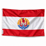 Drapeau de la Polynésie française – Plusieurs Tailles – Polyester Résistant