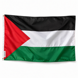 Drapeau de la Palestine – Plusieurs Tailles – Polyester Résistant