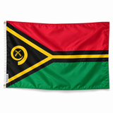 Drapeau du Vanuatu – Plusieurs Tailles – Polyester Résistant