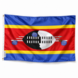 Drapeau de l'Eswatini – Plusieurs Tailles – Polyester Résistant
