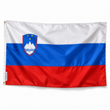Drapeau de la Slovénie – Plusieurs Tailles – Polyester Résistant