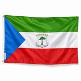 Drapeau de la Guinée équatoriale – Plusieurs Tailles – Polyester Résistant