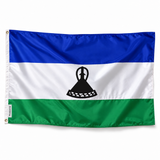 Drapeau du Lesotho – Plusieurs Tailles – Polyester Résistant