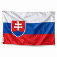 Drapeau de la Slovaquie – Plusieurs Tailles – Polyester Résistant