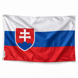 Drapeau de la Slovaquie – Plusieurs Tailles – Polyester Résistant