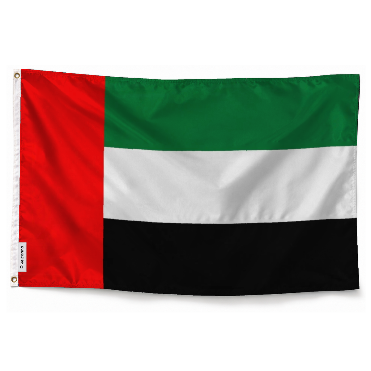 Drapeau des Émirats arabes unis – Plusieurs Tailles – Polyester Résistant