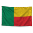 Drapeau du Bénin – Plusieurs Tailles – Polyester Résistant