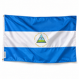 Drapeau du Nicaragua – Plusieurs Tailles – Polyester Résistant