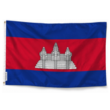 Drapeau du Cambodge – Plusieurs Tailles – Polyester Résistant