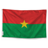Drapeau du Burkina Faso – Plusieurs Tailles – Polyester Résistant