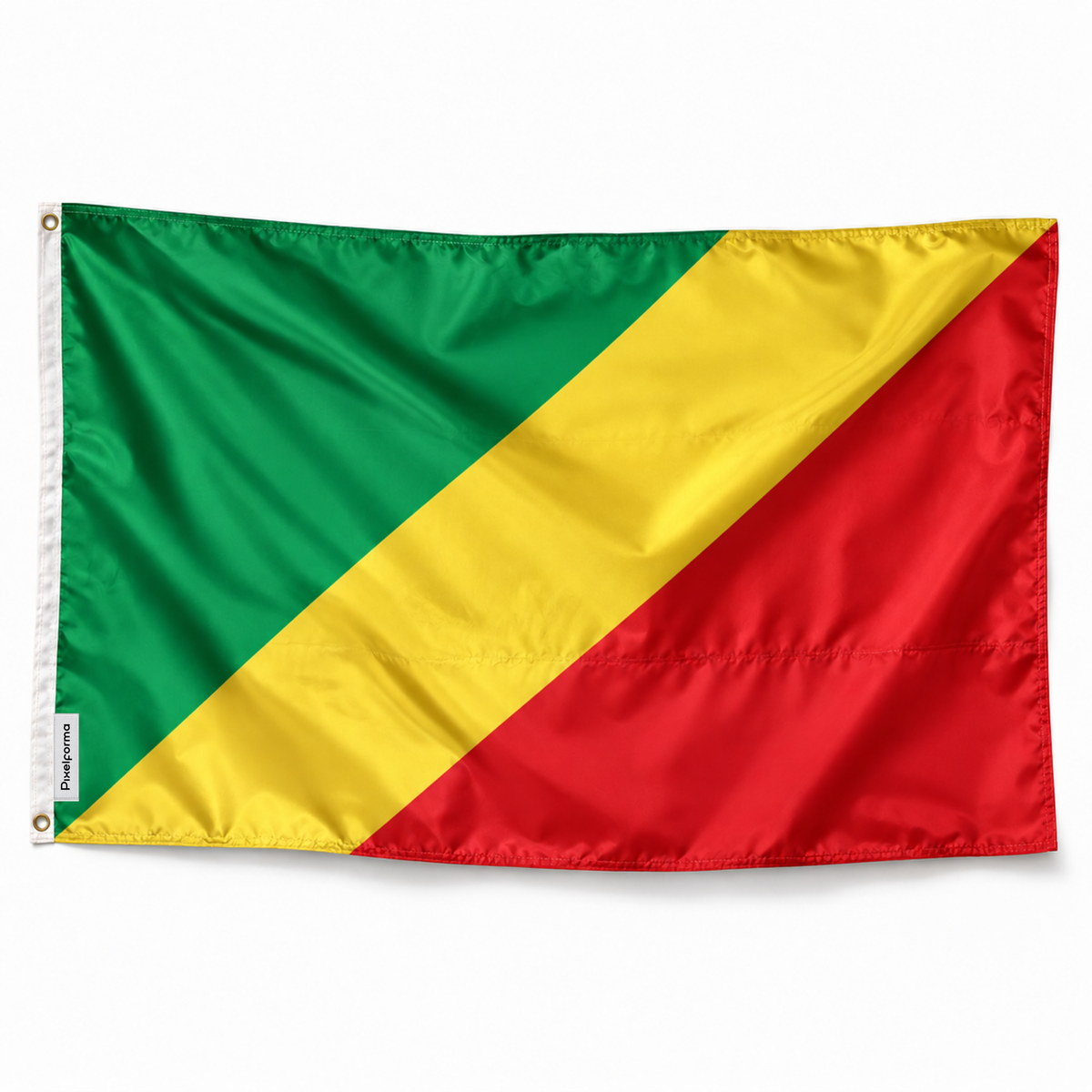 Drapeau république Congo – Plusieurs Tailles – Polyester Résistant