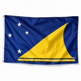 Drapeau des Tokelau – Plusieurs Tailles – Polyester Résistant — photo polyester réaliste sur fond blanc