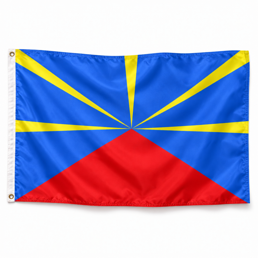 Drapeau de La Réunion – Plusieurs Tailles – Polyester Résistant