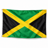 Drapeau de la Jamaïque – Plusieurs Tailles – Polyester Résistant — photo réaliste IA
