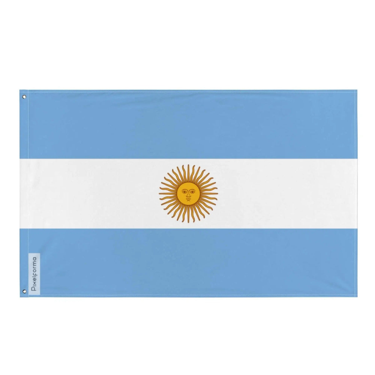 Drapeau de l'Argentine – Plusieurs Tailles – Polyester Résistant — photo réaliste IA