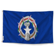 Drapeau l'Îles Mariannes Nord – Plusieurs Tailles – Polyester Résistant