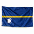 Drapeau de Nauru – Plusieurs Tailles – Polyester Résistant