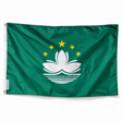 Drapeau de Macao – Plusieurs Tailles – Polyester Résistant
