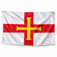 Drapeau de Guernesey – Plusieurs Tailles – Polyester Résistant