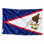 Drapeau des Samoa américaines – Plusieurs Tailles – Polyester Résistant