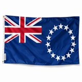 Drapeau des îles Cook – Plusieurs Tailles – Polyester Résistant