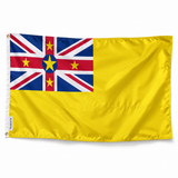Drapeau de Niue – Plusieurs Tailles – Polyester Résistant