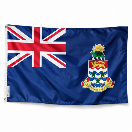 Drapeau des îles Caïmans – Plusieurs Tailles – Polyester Résistant