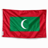 Drapeau des Maldives – Plusieurs Tailles – Polyester Résistant