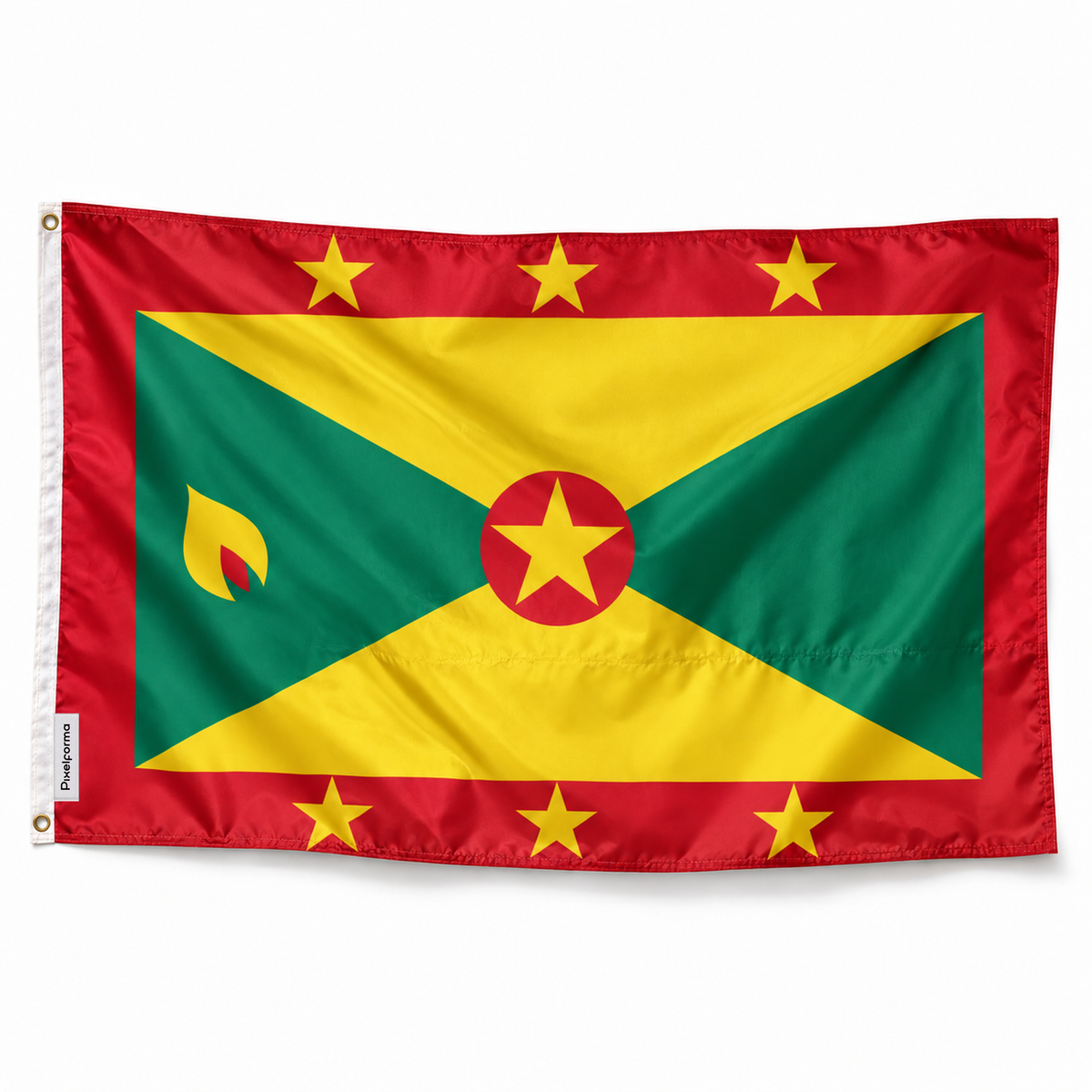 Drapeau de la Grenade – Plusieurs Tailles – Polyester Résistant