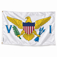 Drapeau Îles Vierges États-Unis – Plusieurs Tailles – Polyester Résistant