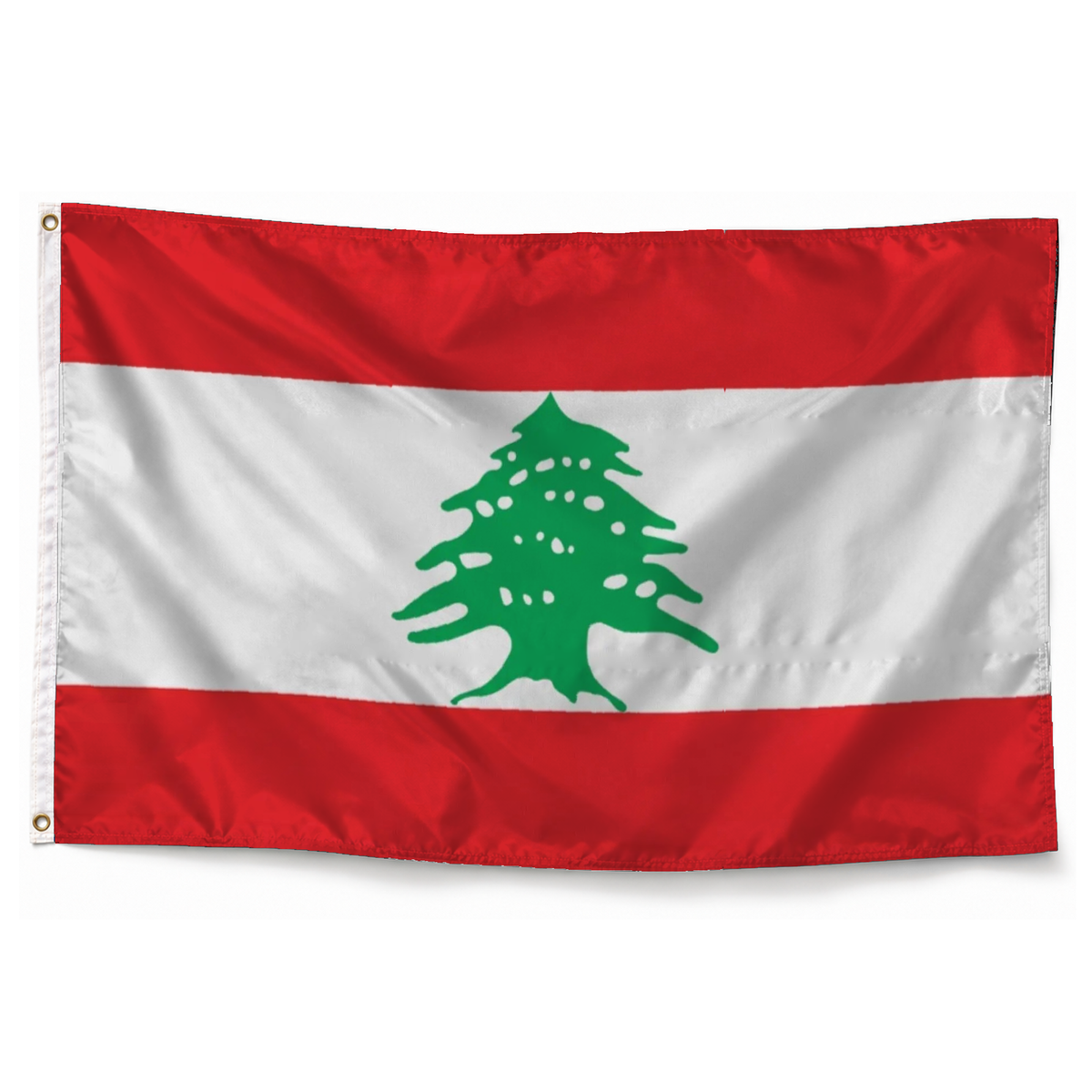 Drapeau du Liban – Plusieurs Tailles – Polyester Résistant