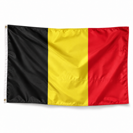 Drapeau de la Belgique – Plusieurs Tailles – Polyester Résistant