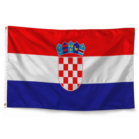 Drapeau de la Croatie – Plusieurs Tailles – Polyester Résistant