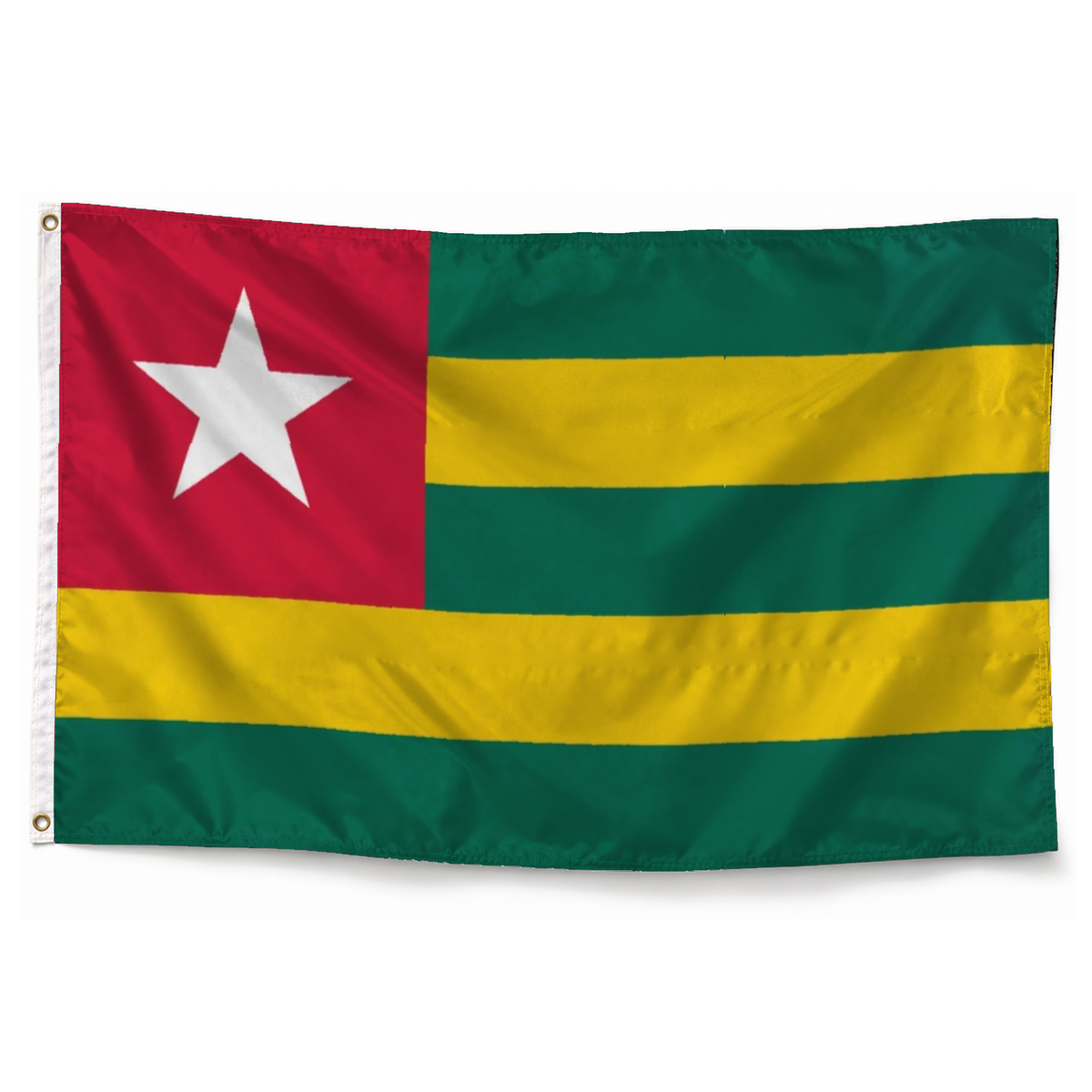 Drapeau du Togo – Plusieurs Tailles – Polyester Résistant