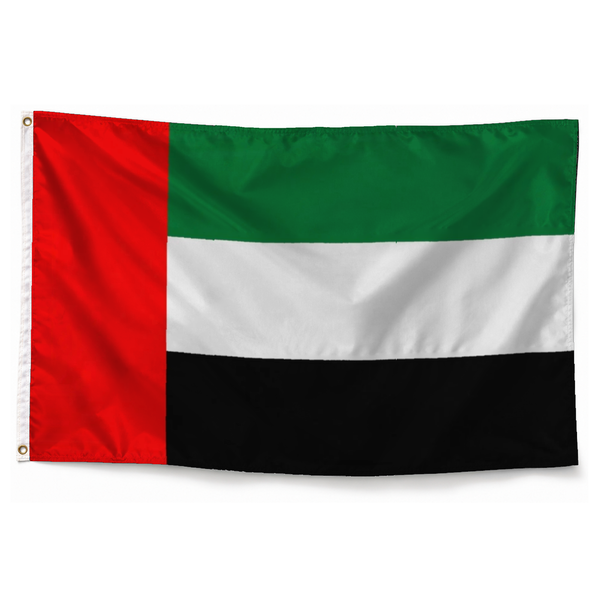 Drapeau des Émirats arabes unis – Plusieurs Tailles – Polyester Résistant — photo réaliste